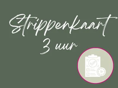 Strippenkaart 3 uur