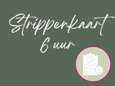 Strippenkaart 6 uur